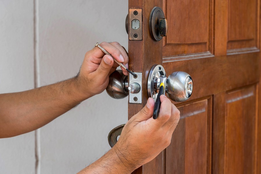 Ouverture de porte